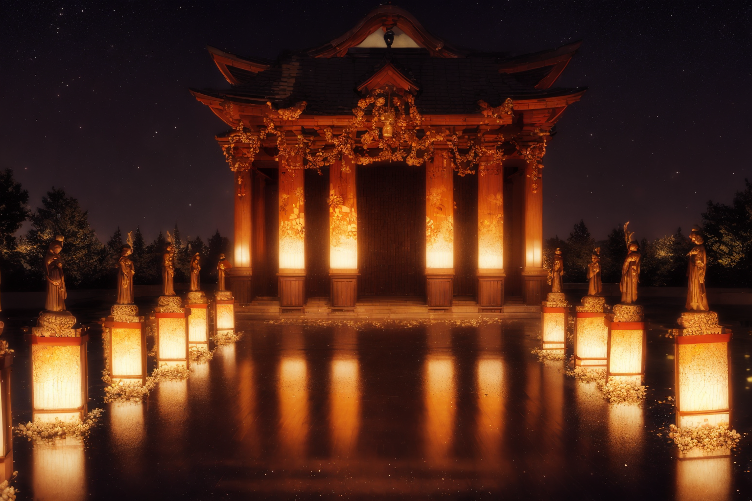 00003-3707178311-masterpiece, symmetry, malevolent shrine, reflection, water reflection, night, dark, evil spirits.png